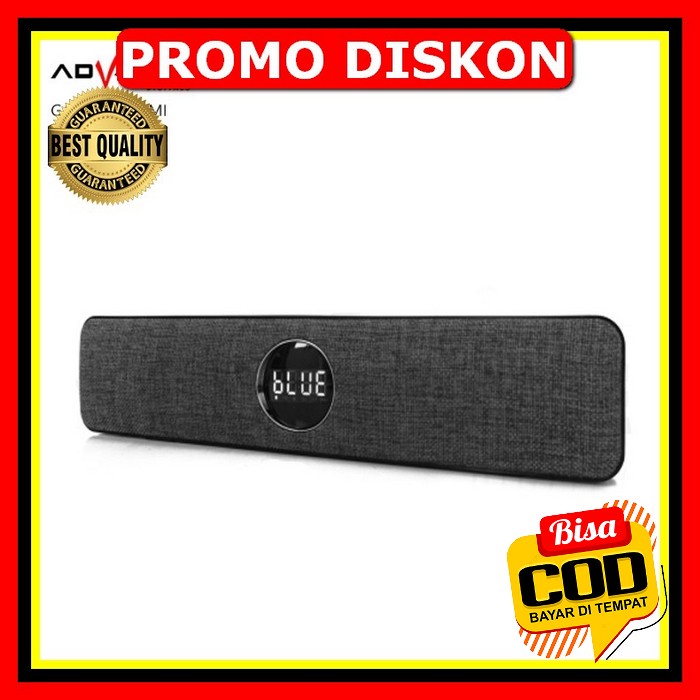 Speaker Bluetooth Portable Bass Karaoke Spiker Blutut Sepeker Blu CU146 Soundbar Advance Es050C Blue