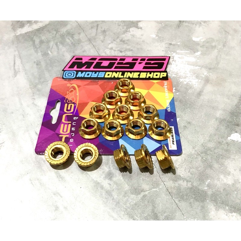 MUR PROBOLT STAINLESS GOLD DAN BLUE DRAT 12 ORIGINAL HENG THAILAND