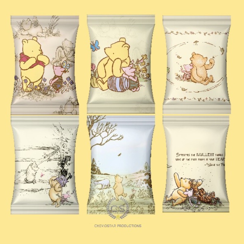 

angpao custom Winnie the pooh Red envelope Amplop unik