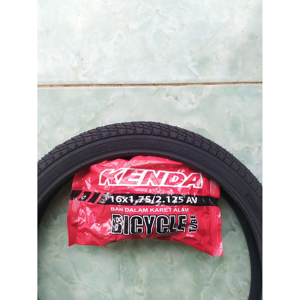 Ban Luar Dan Dalam Sepeda Kenda 16 ×1.75