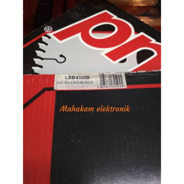gergaji kayu circular saw freud LSB 43009 430 mata 72