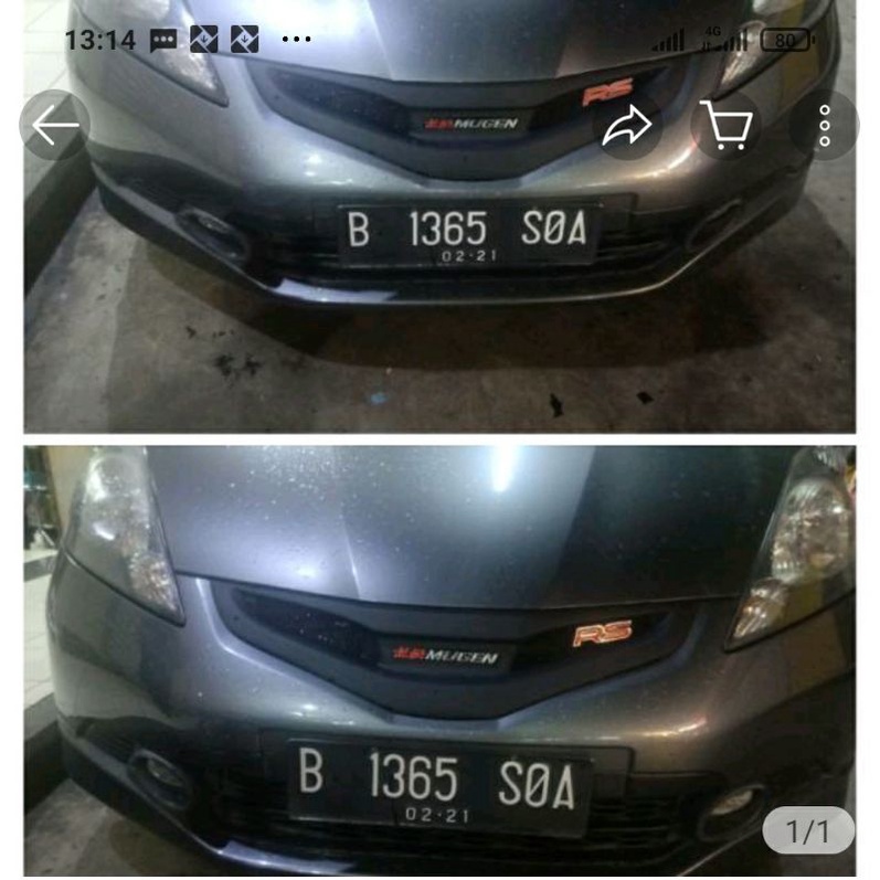 GRILL HONDA JAZZ MUGEN 2008-2010