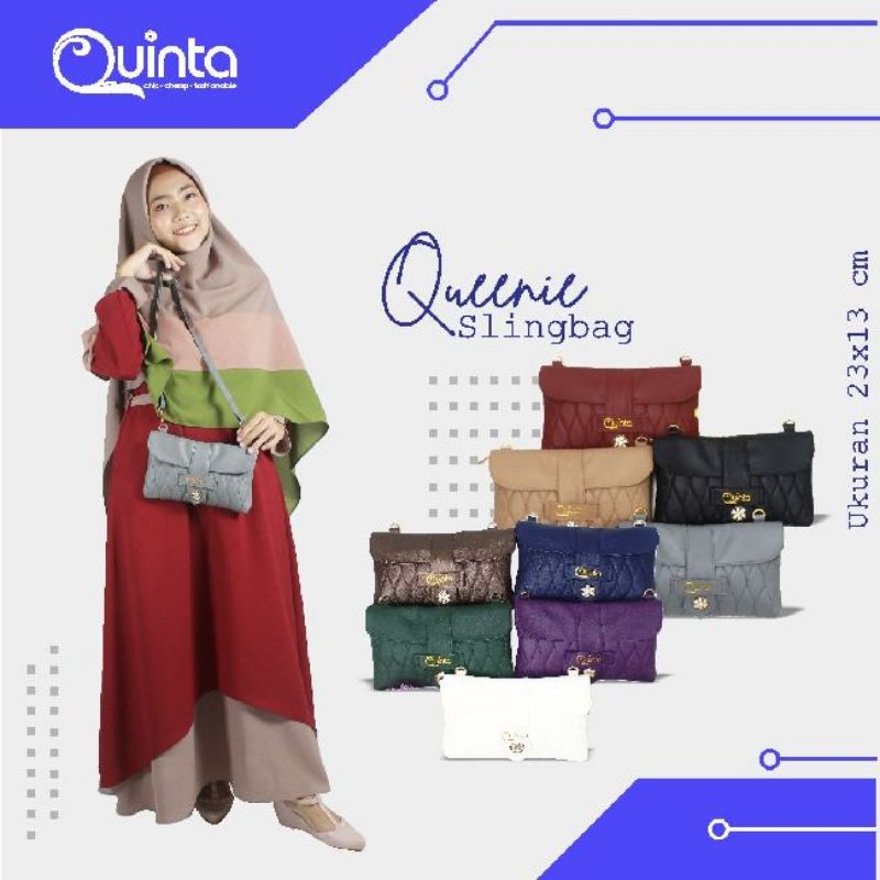 QUEENIE slingbag slempang Tas quinta original Tas selempang Slingbag