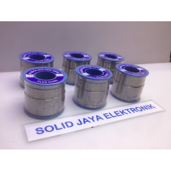 TIMAH 0.8 MM 60/40 ALPA XTIN X-TIN 250 GRAM TIMAH SOLDER 0.8MM 60/40 ALLOY TENOL KAWAT SOLDER