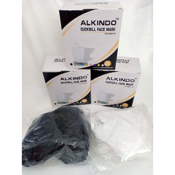 Masker Duckbill isi 50 l Masker Kesehatan l Duckbill Putih l Duckbill Hitam l Duckbill Warna l Maske
