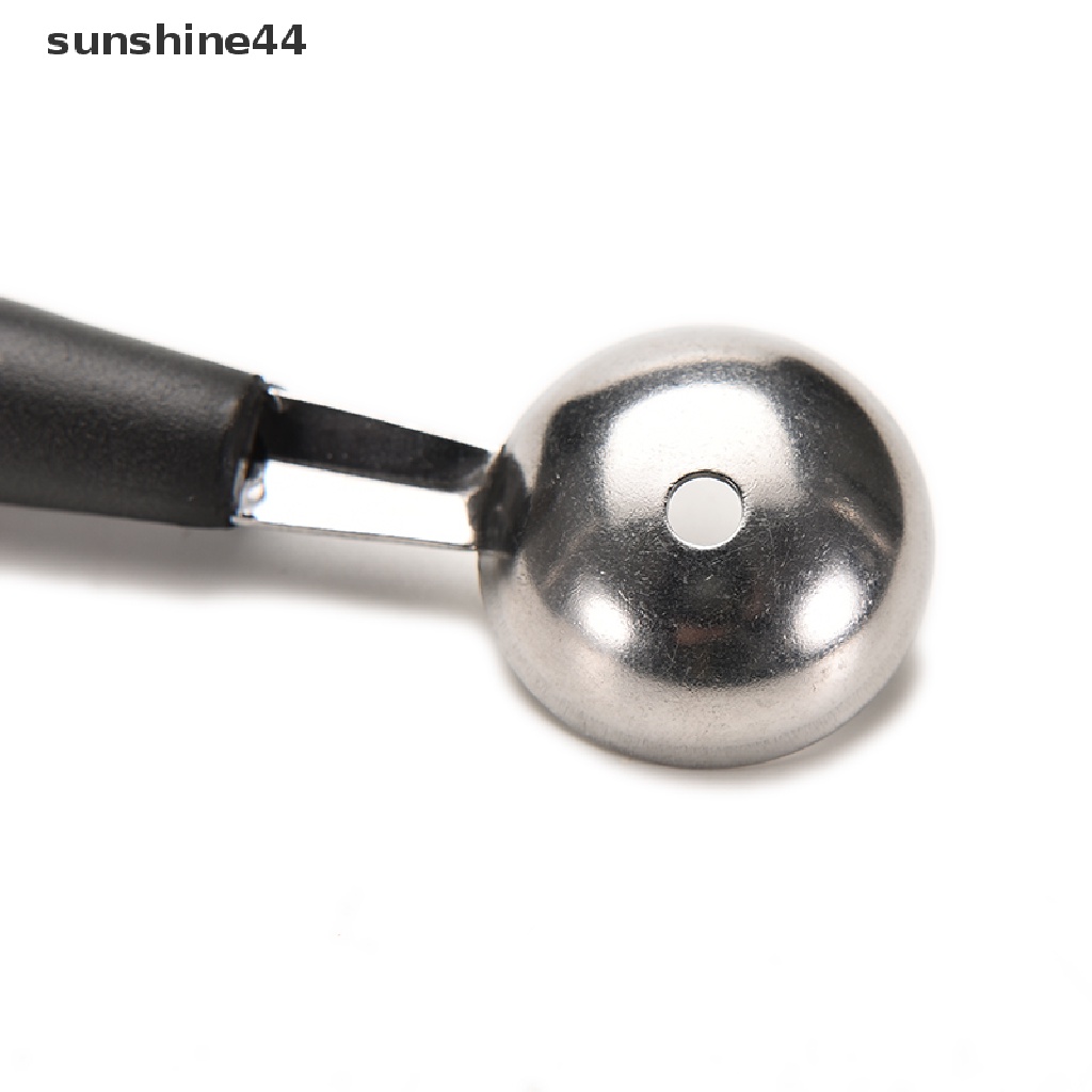 Sunshine Sendok Scoop Es Krim / Buah Dua Sisi Bahan Stainless Steel