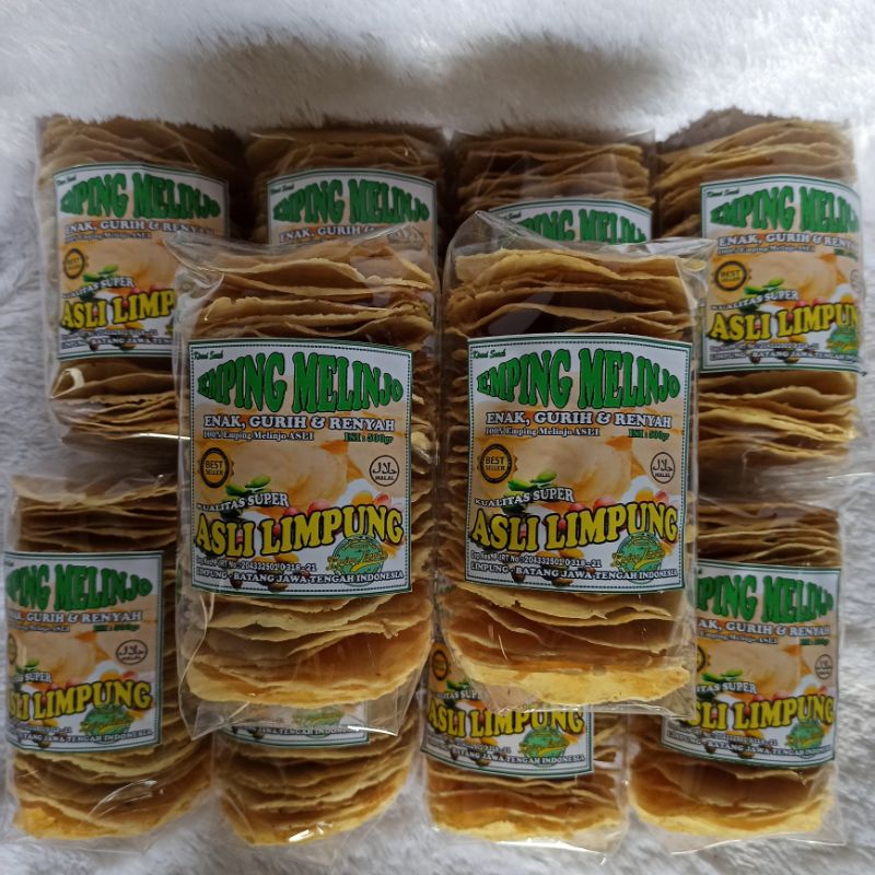 

1KG EMPING MELINJO JUMBO LEBAR ORIGINAL SUPER QUALITY PRODUKSI LIMPUNG BATANG