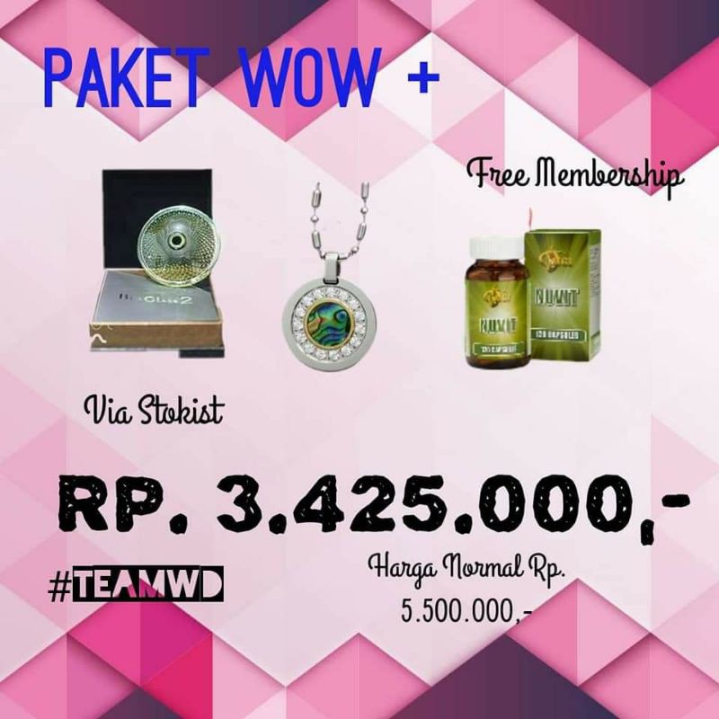 Paket Wow+ MCI original