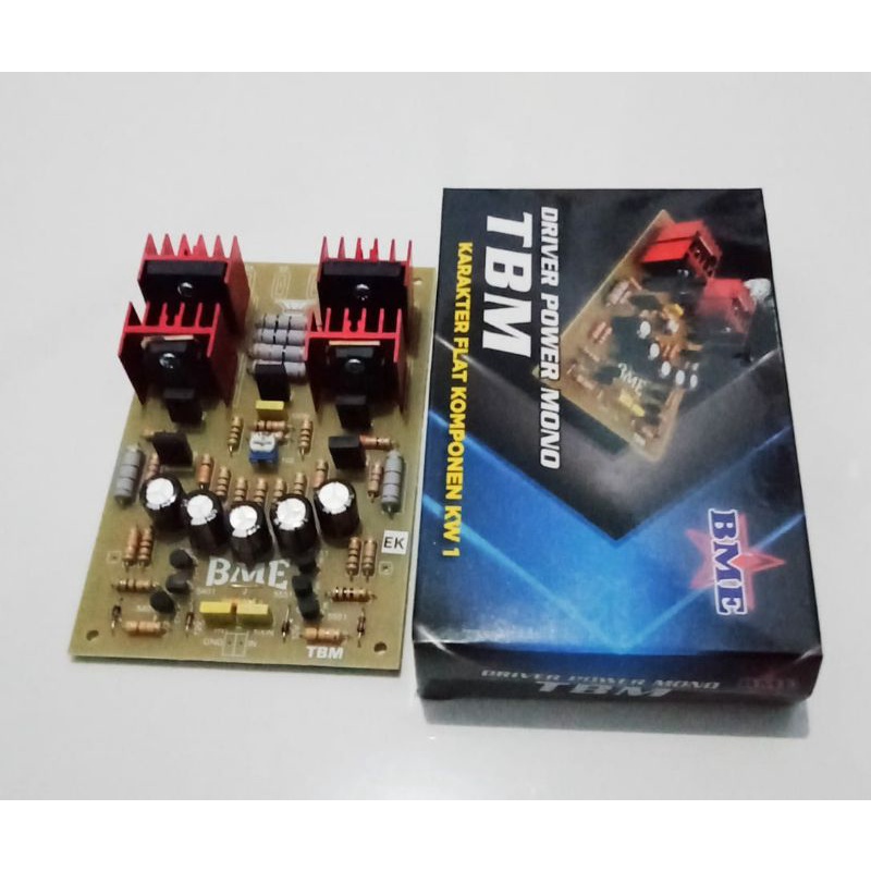 Driver Power Amplifier Mono T B M  Super Power Flat