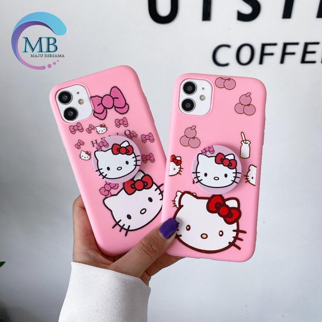 SS267 CASE Popsocket HELLO KITTY Xiaomi Redmi 3 4a 5a 6a 8a 8 9a 9c 9 Pro MB1205