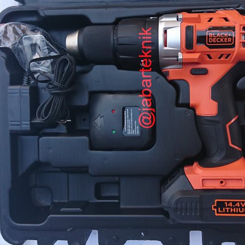 BOR TEMBOK BATERAI 14V BOR BETON 13 MM BATERAI BLACK DECKER