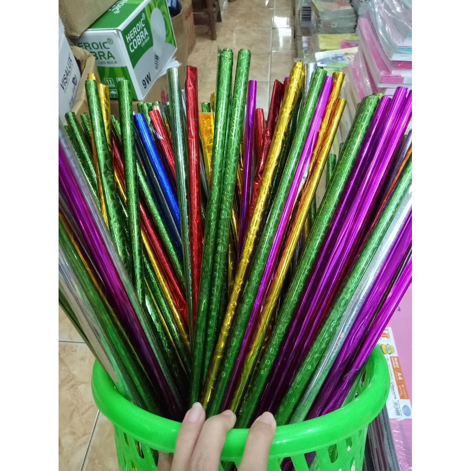

Plastik / Kertas Kado Hologram Kilap