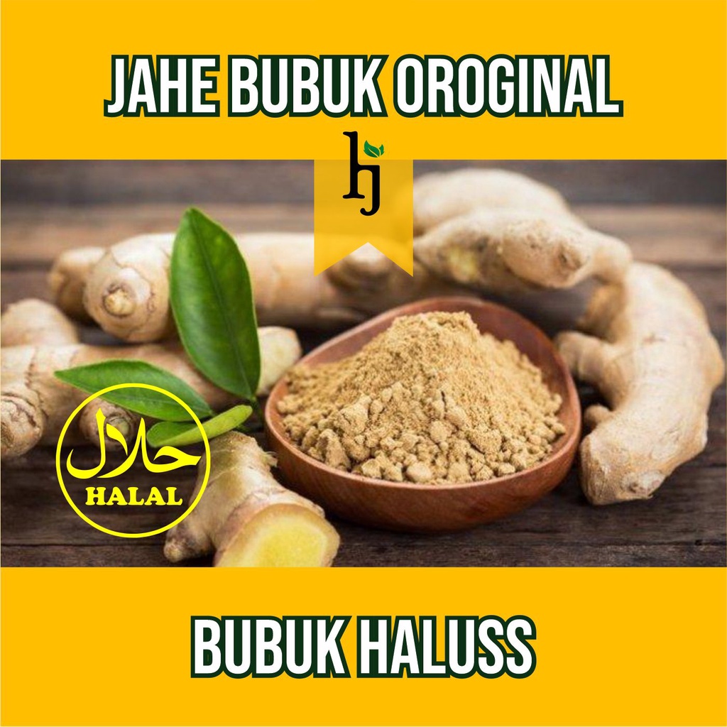 

Jahe Emprit Bubuk Instan 100 250 500 Gram 100% alami tanpa bahan pengawet berkwalitas tinggi