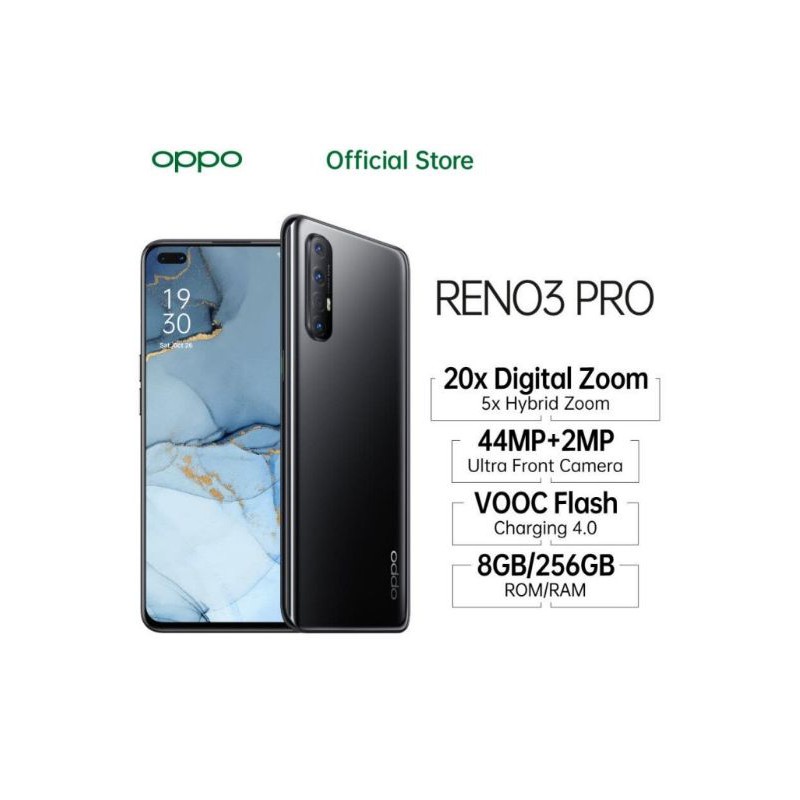 Oppo Reno3 Pro 8GB/256GB Garansi Resmi