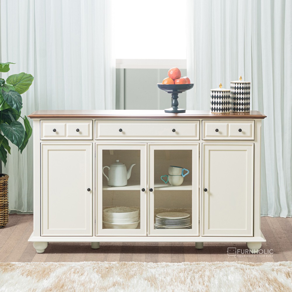 LEMARI KABINET DAPUR LEMARI PAJANGAN KACA DINNING BUFFET WIDE LEMARI SAMPING LEMARI KACA