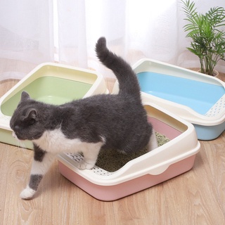 Litter Box Pasir Model Persegi Untuk Anjing Dan Kucing