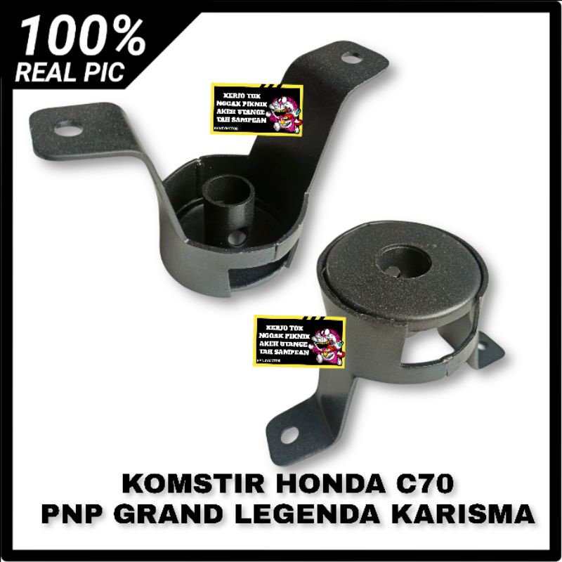 DUDUKAN PANGKON STANG STIR HONDA C70 KOMSTIR C70 PNP HONDA GREND LEGENDA KARISMA