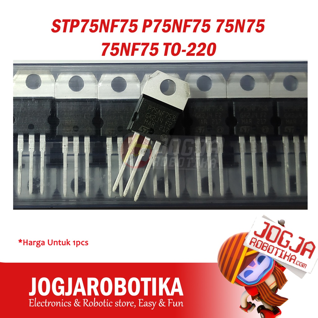 STP75NF75 P75NF75 75N75 75NF75 TO-220 MOSFET FET N-Channel