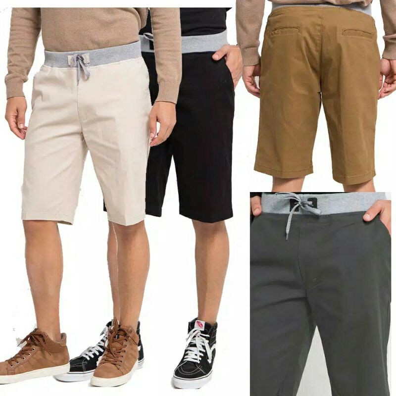 CELANA PENDEK CHINO POLOS MURAH DISTRO PREMIUM KOLOR CHINO TER HITS CELANA PENDEK POLOS CELANA CHINOS