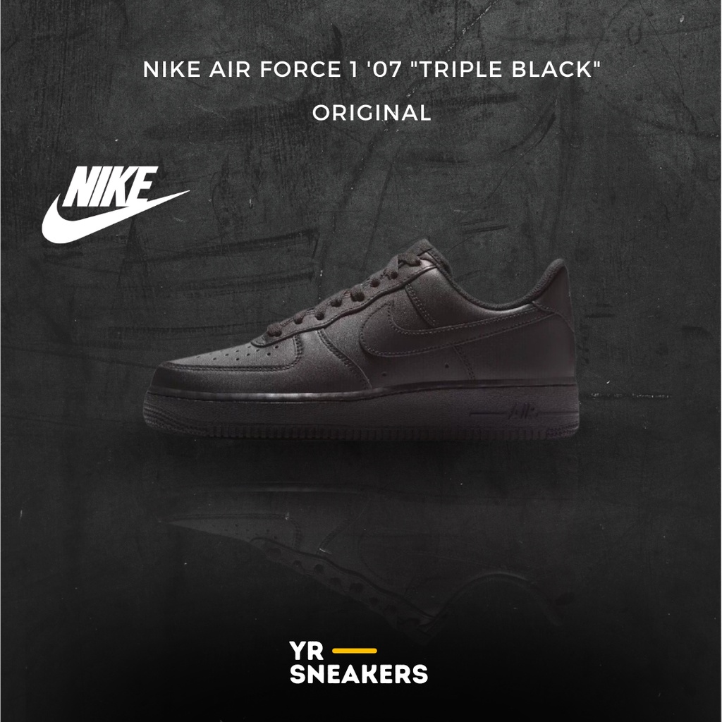 Nike Air Force 1 '07 "Triple Black" Original