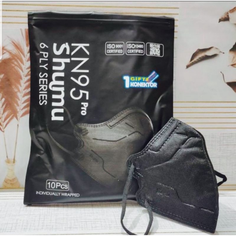 Masker shumu KN95 pro 6Ply 6 Ply isi 10 Shumu mask dewasa mouson pro 5Ply