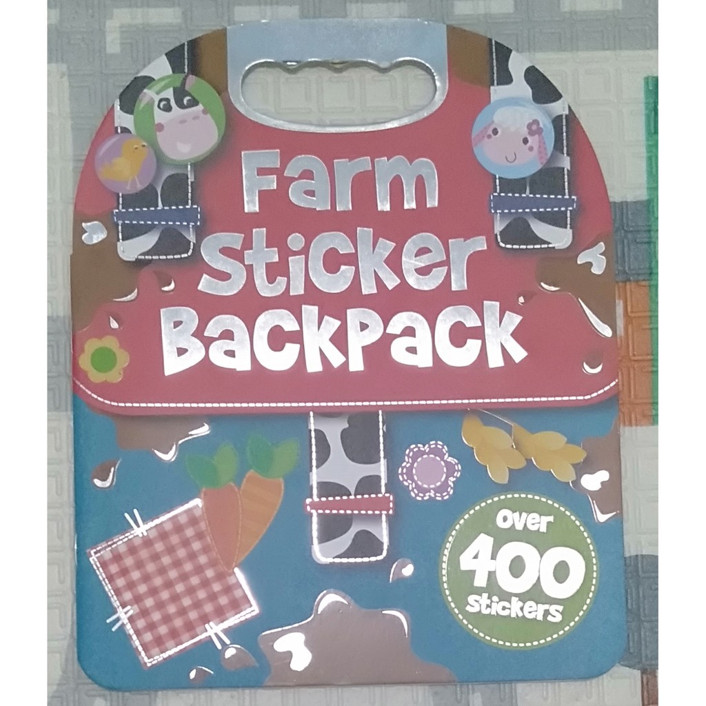 

SALE !!! Farm Sticker Bacpack