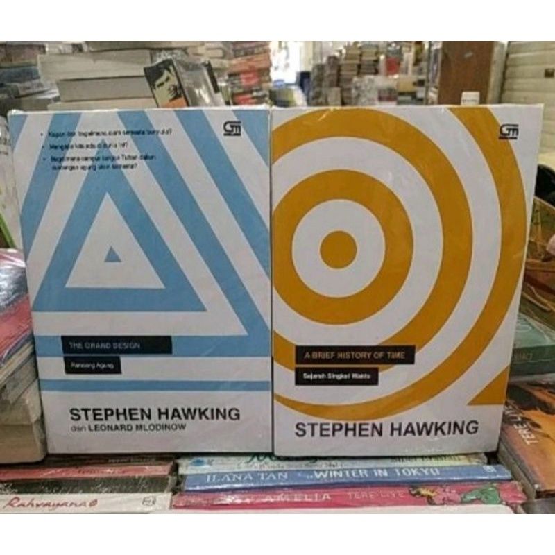 PAKET 2 BUKU STEPHEN HAWKING