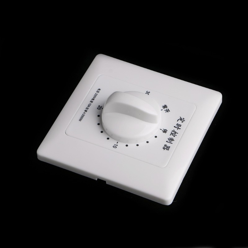 CRE  AC 220V Timer Switch Control Pump Mechanical Countdown Control Interruptor 30/60/120 Minutes