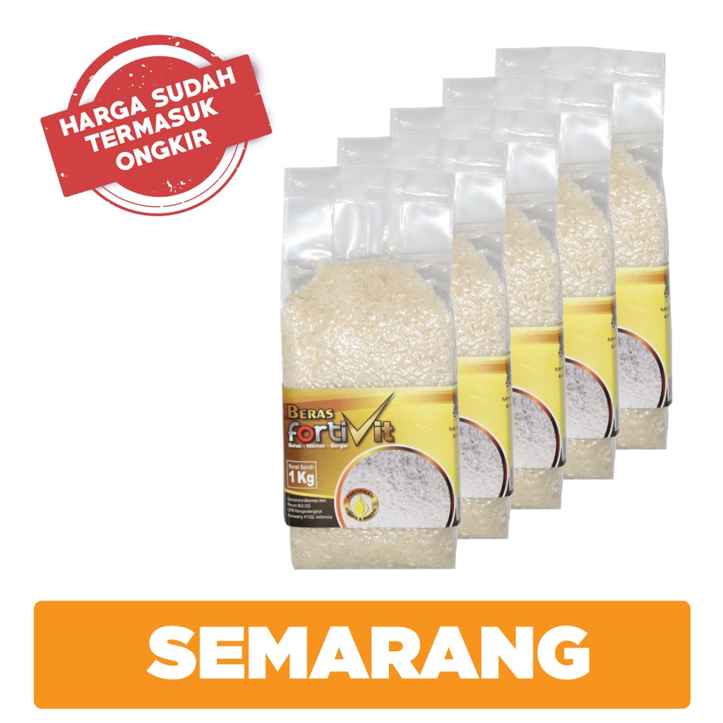 

Beras Fortivit 5kg (Harga + Ongkir) - SMG