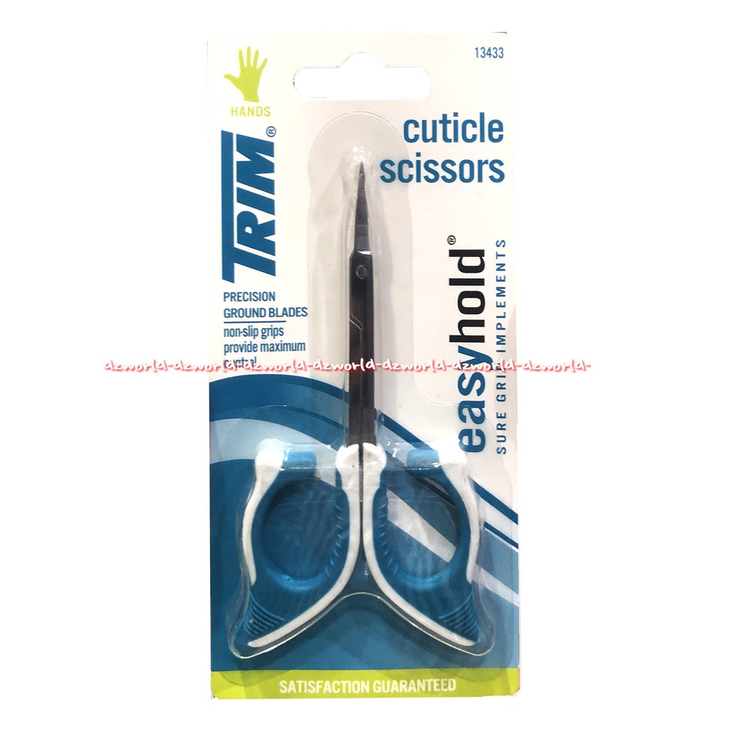 Trim Cuticle Scissors Easy Hold Gunting Kuku Kutikel Ujung Lancip