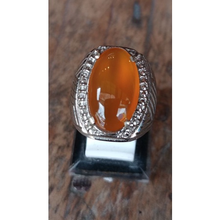 Natural Batu Anggur Pacitan/Raflesia Orange Mulus