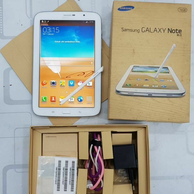Lego Tab Samsung glx NOTE 8.0 mulus bagus