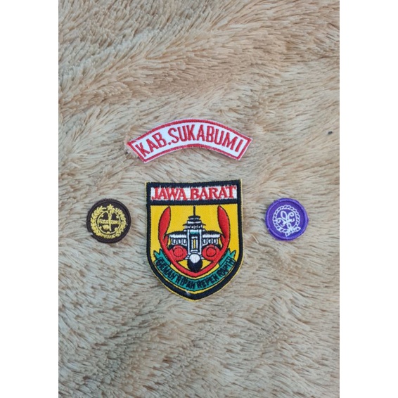 ATRIBUT PRAMUKA KAB. SUKABUMI CEWEK