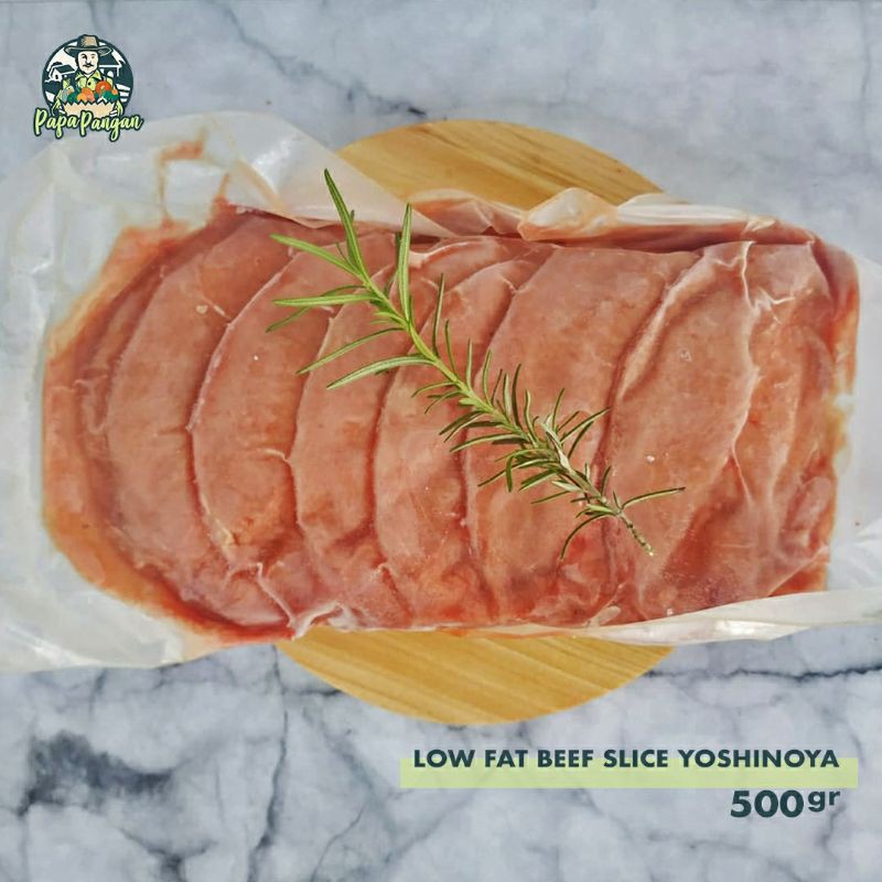 

Daging slice less Fat yoshinoya - 500 gram