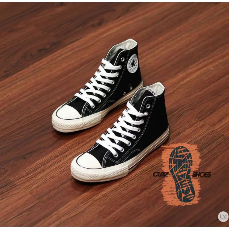 Sepatu converse 70s high Egret Black White BNIB (BISA COD)