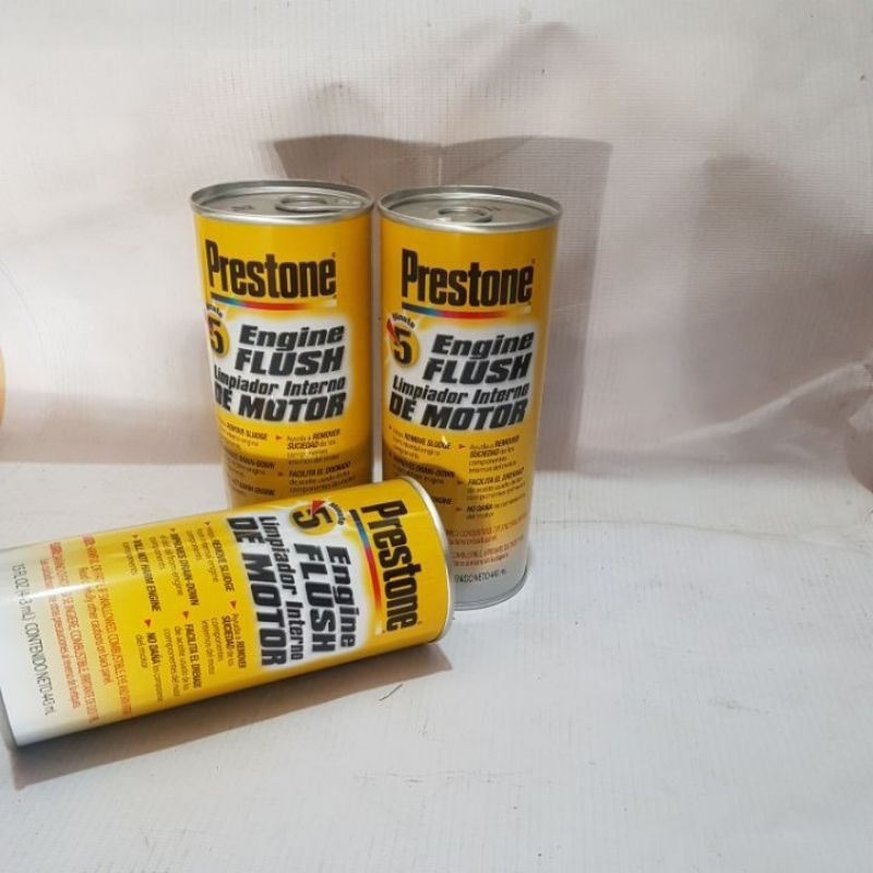 engine flush prestone