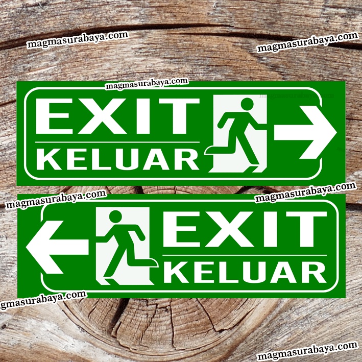 

Sticker EXIT - KELUAR