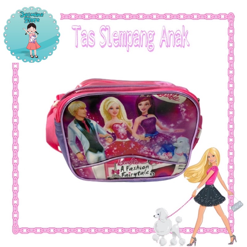 Tas Slempang Barbie/Tas Barbie Murah/Tas Slempang Barbie Banyak Model/Tas Barbie/Koleksi Barbie/Barang Barbie