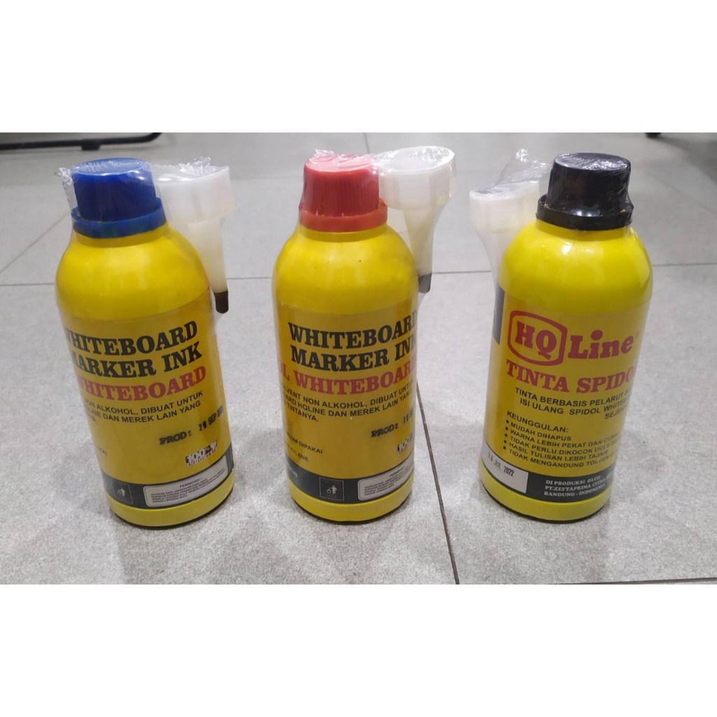 

Refill / Isi Tinta Spidol Whiteboard / Papan Tulis HQ Line 500 ml