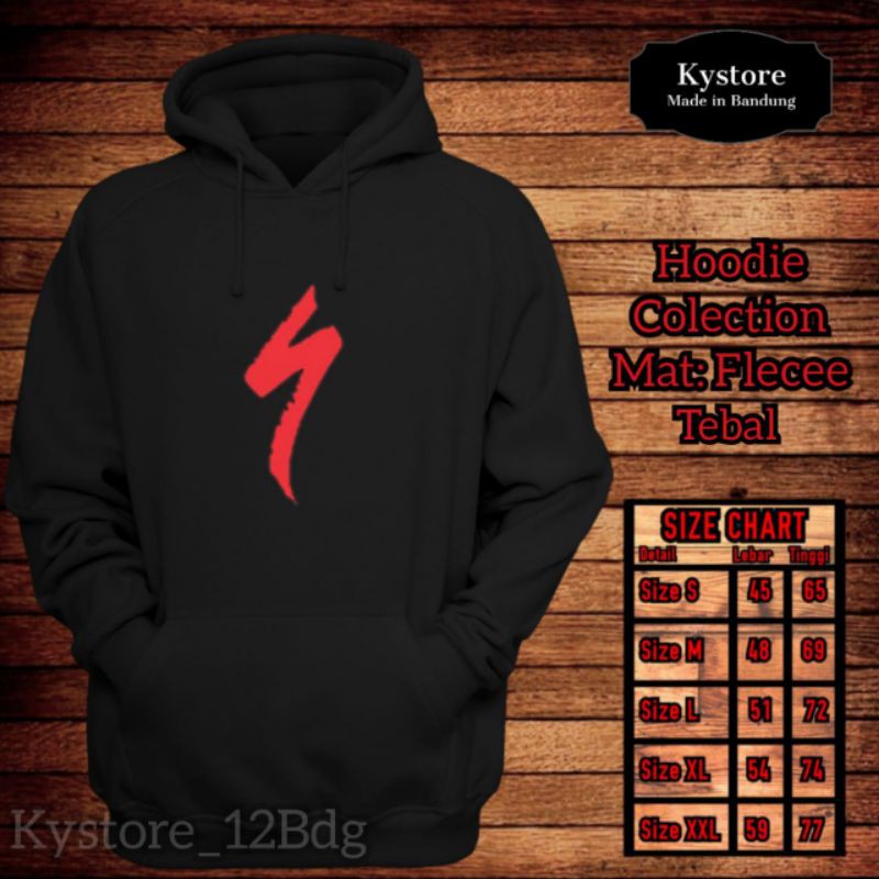 sweater fleece hoodie logo specialezes