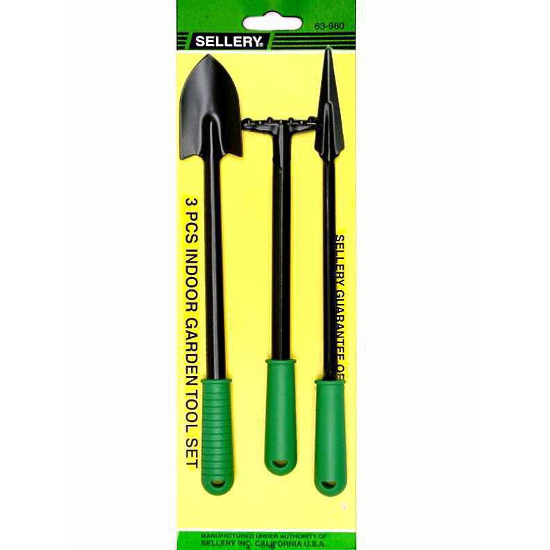 Jual Alat Berkebun Mini 3pcs Sellery Indoor Garden Tools Set Indonesiashopee Indonesia