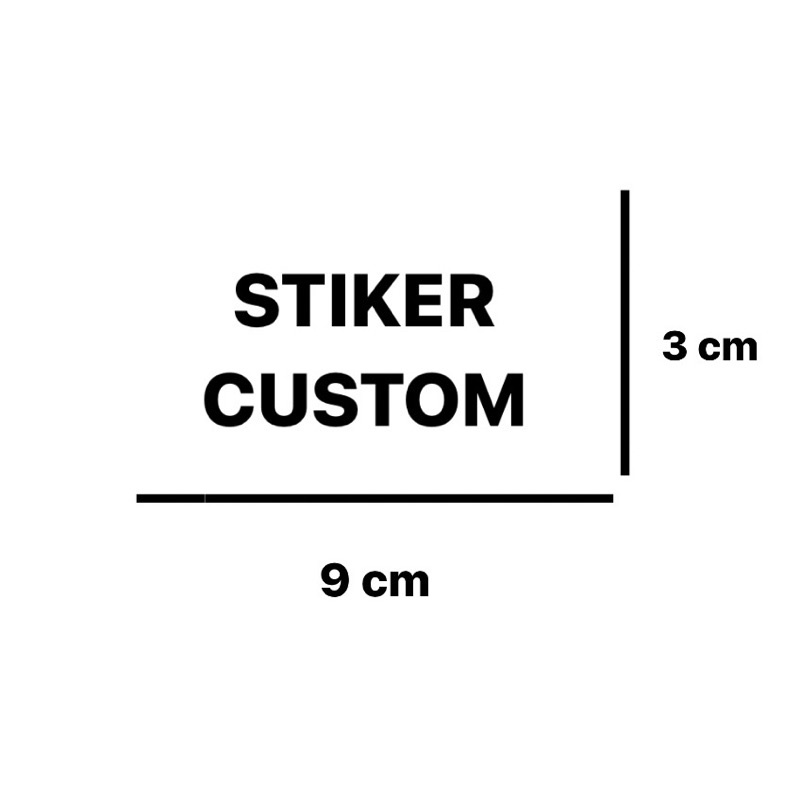 

Stiker Custom - Desain Sendiri