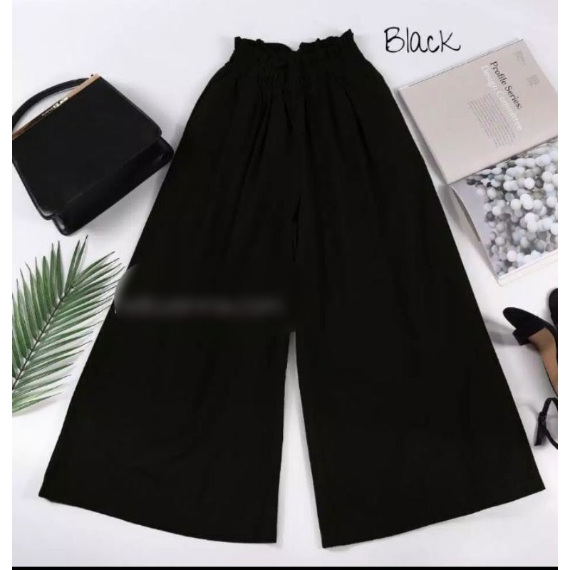 Sale Celana Kulot Wanita Classic Style Freya Import YUeSHI Fashion