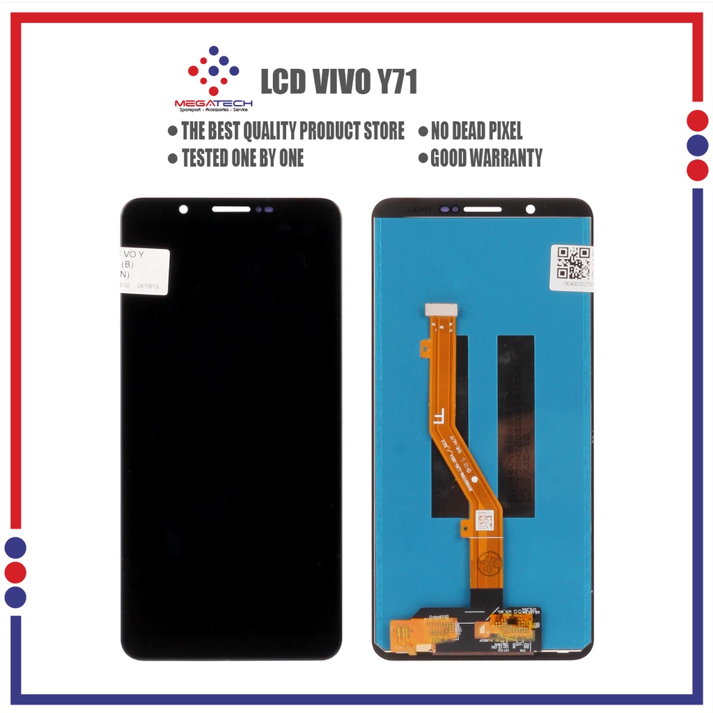 LCD Vivo Y71 Versi OLED Fullset Touchscreen