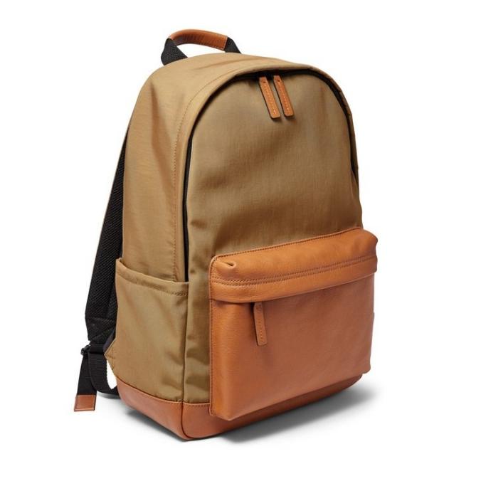 Bag Canvas - Tas Fossil Buckner Backpack Tan Canvas
