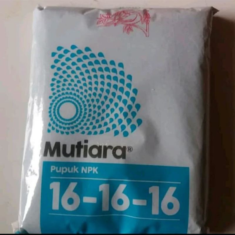 NPK Mutiara 16-16-16 1kg pupuk majemuk kemasan pabrik