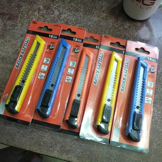 

Limited Cutter Besar / Pisau Kater / Utility Knife Bagus