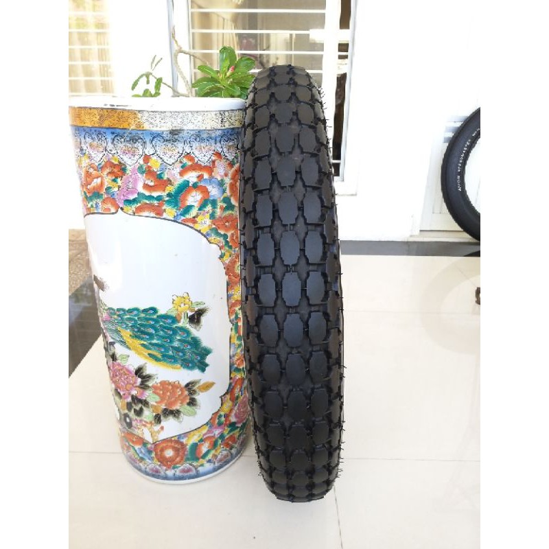 ban coker beck 4.00 ring 18 white wall not firestone shinko e270 custom avon vee rubber