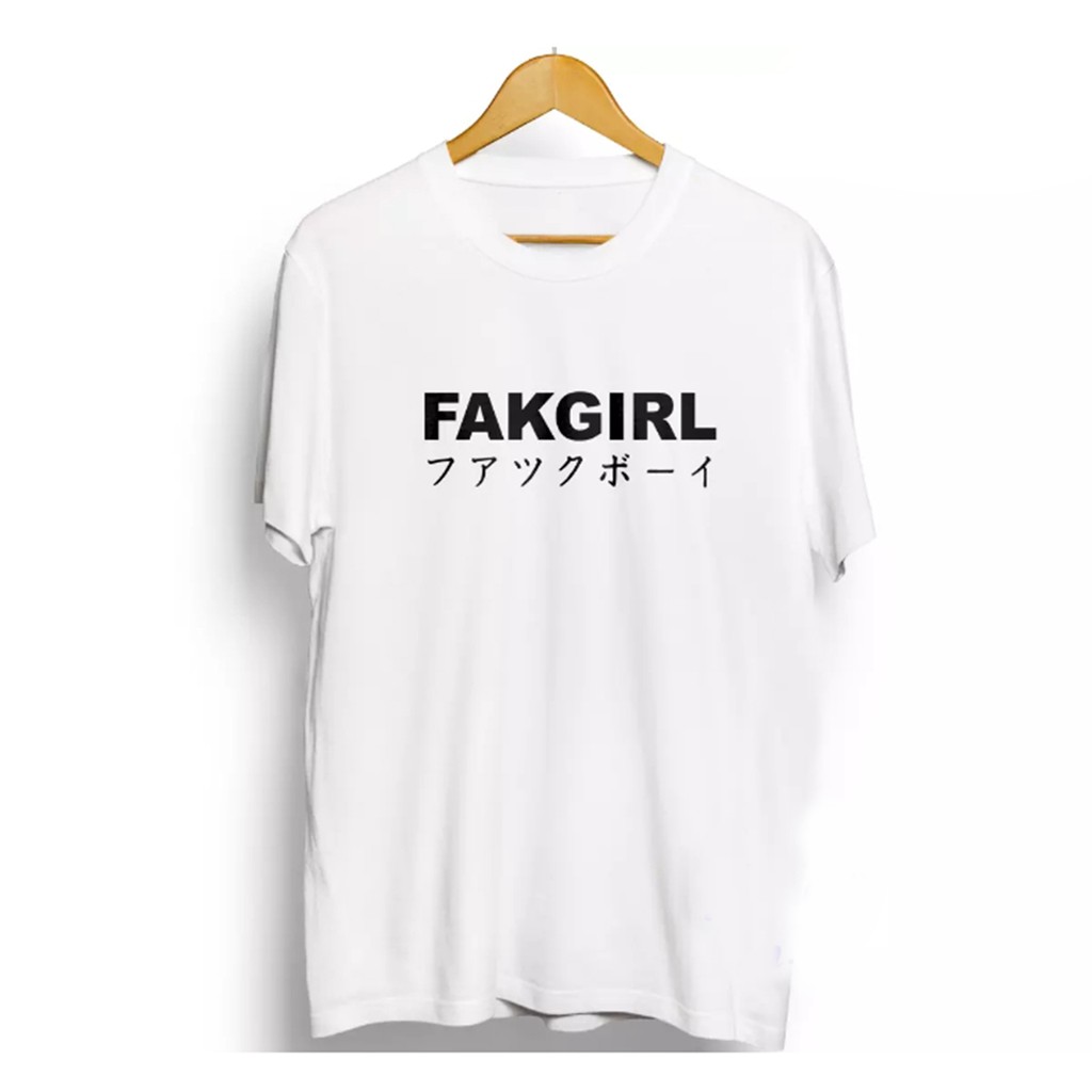 Kaos Baju Fakgirl Jepang atau Fakgirl Japan Kualitas Premium Bahan 100% Asli Katun