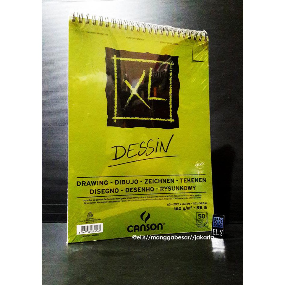 

Sale Canson Xl Dessin A3 (Drawing Pad) Murah